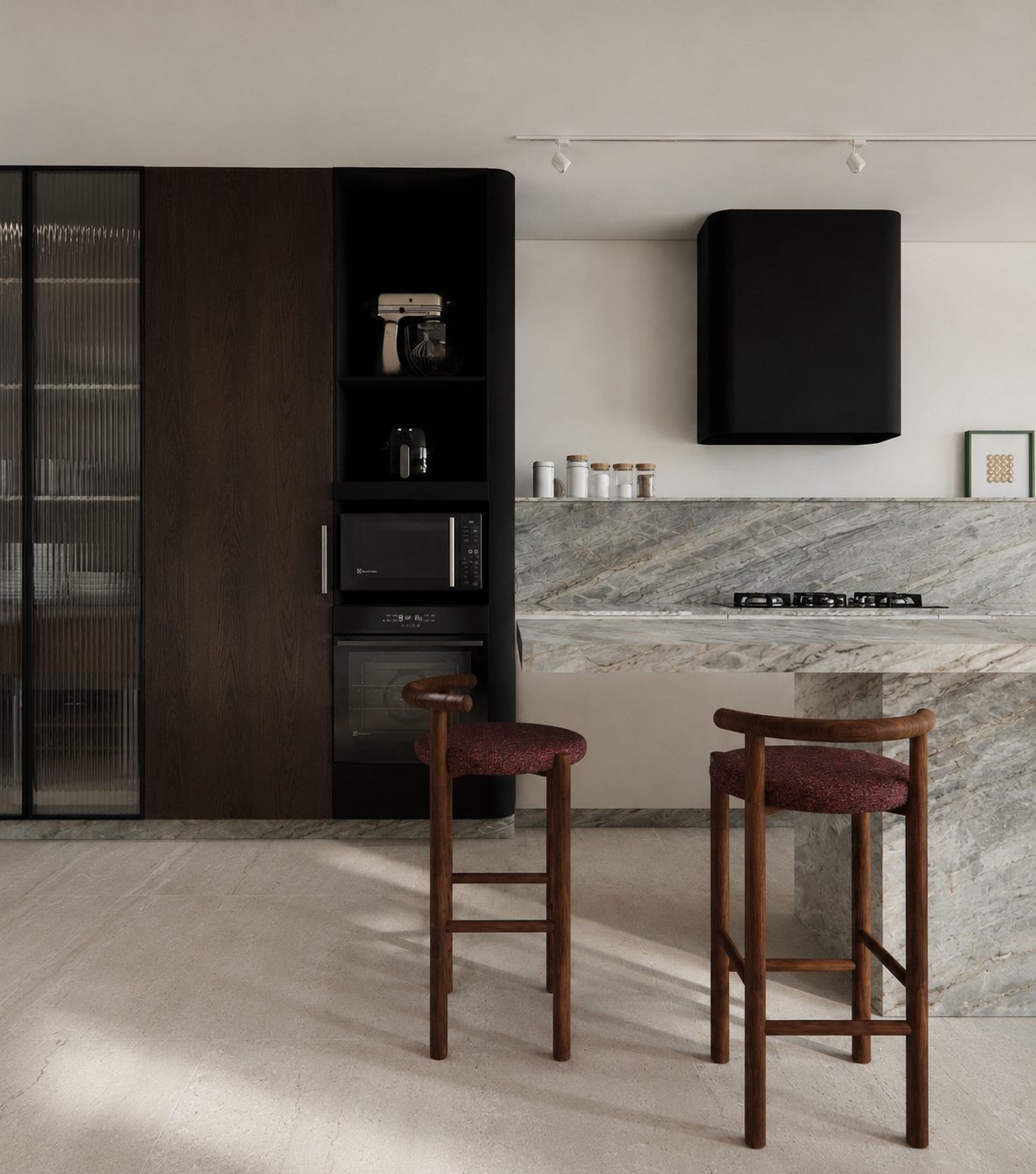 Bancada da cozinha do Apartamento Anil